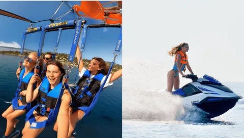 Pack parachute ascensionnel et jet ski – Mandelieu Watersports
